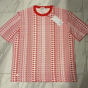 Men’s Lacoste X Netflix Loose Fit T-Shirt